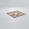 Ekena Millwork Medium Brownsville Decorative Fretwork Wood Wall Panels, Hickory, 15 3/8"W x 15 3/8"H x 3/8"T WALW16X16X0375BNEHI - alternate 2